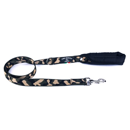 Tre Ponti Guinzaglio per Cani Un Manico Mimetico T350 115 Cm Tre Ponti Guinzaglio per Cani Un Manico Mimetico T350 115 Cm